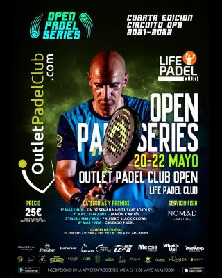 poster del torneo OUTLET PADEL CLUB OPEN
