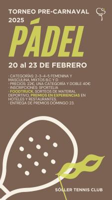 poster torneo TORNEO PRE-CARNAVAL