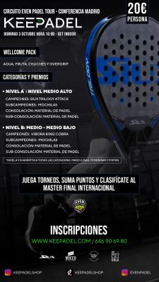 poster del torneo TORNEO KEEPADEL & GET INDOOR