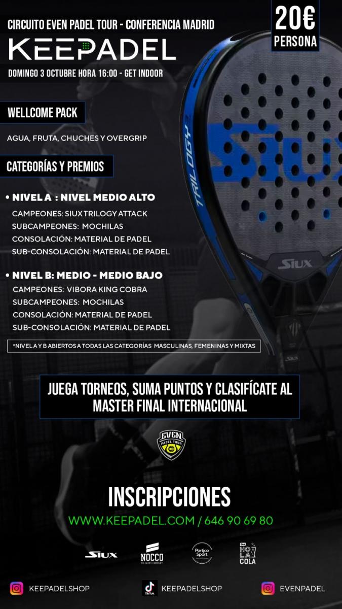 cartel del torneo