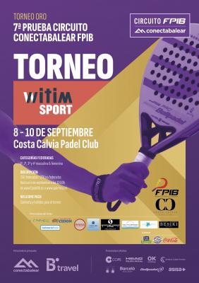 poster torneo 7ª PRUEBA DE CIRCUITO CONECTABALEAR FPIB