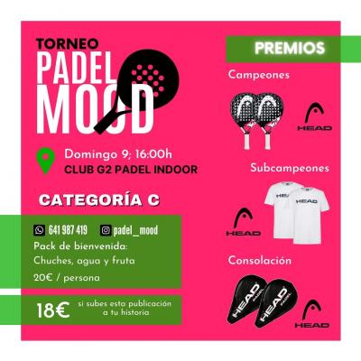 poster del torneo TORNEO PADEL MOOD