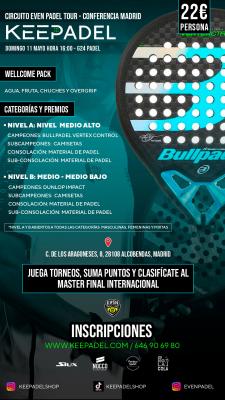 poster del torneo KEEPADEL & G24 PADEL