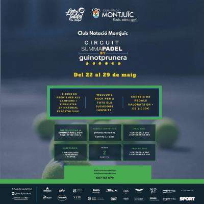 poster del torneo 4A PROVA CIRCUIT SUMMAPADEL 2022