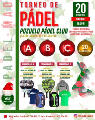 poster del torneo TORNEO DE PADEL