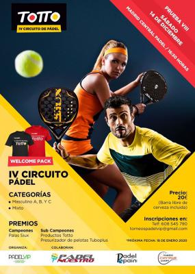 poster del torneo VIII PRUEBA CIRCUITO TOTTO