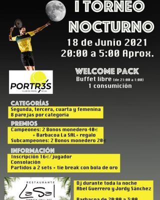 poster del torneo I TORNEO NOCTURNO