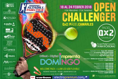 poster del torneo CHALLENGER IMPRENTA DOMINGO