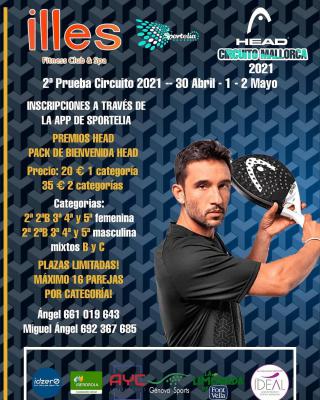poster del torneo 2ª PRUEBA CIRCUITO 2021