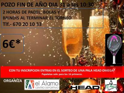 poster del torneo POZO FIN DE AÑO