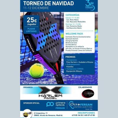poster del torneo TORNEO DE NAVIDAD