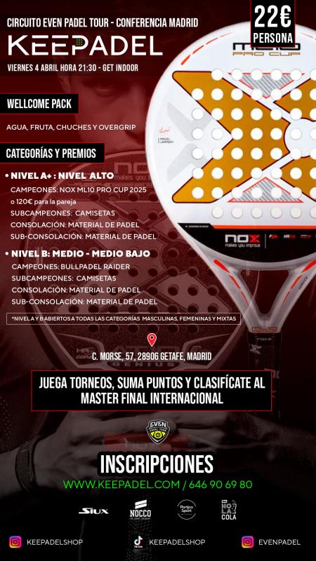 cartel del torneo