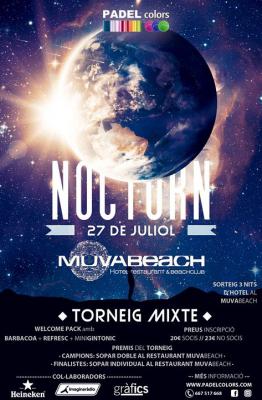 poster del torneo TORNEIG  MIXTE NOCTURN 