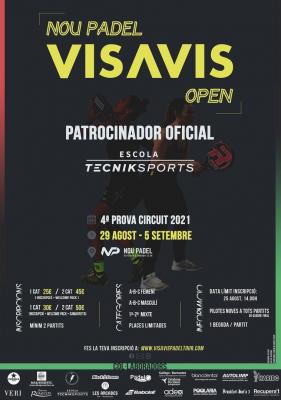 poster del torneo 4ª PROVA 2021 - NOU PÀDEL VISAVIS OPEN