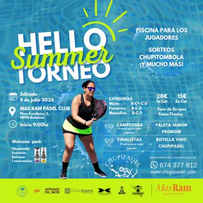 poster del torneo TORNEO CHUPIPADEL 