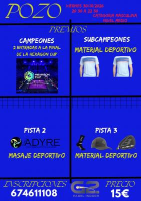 poster del torneo SHOWTIMEPADEL