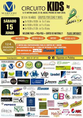 poster del torneo CIRCUITO KIDS