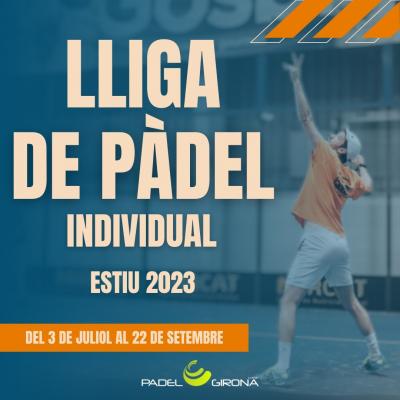poster torneo INSCRIPCIÓ LLIGA INDIVIDUAL - ESTIU 2023