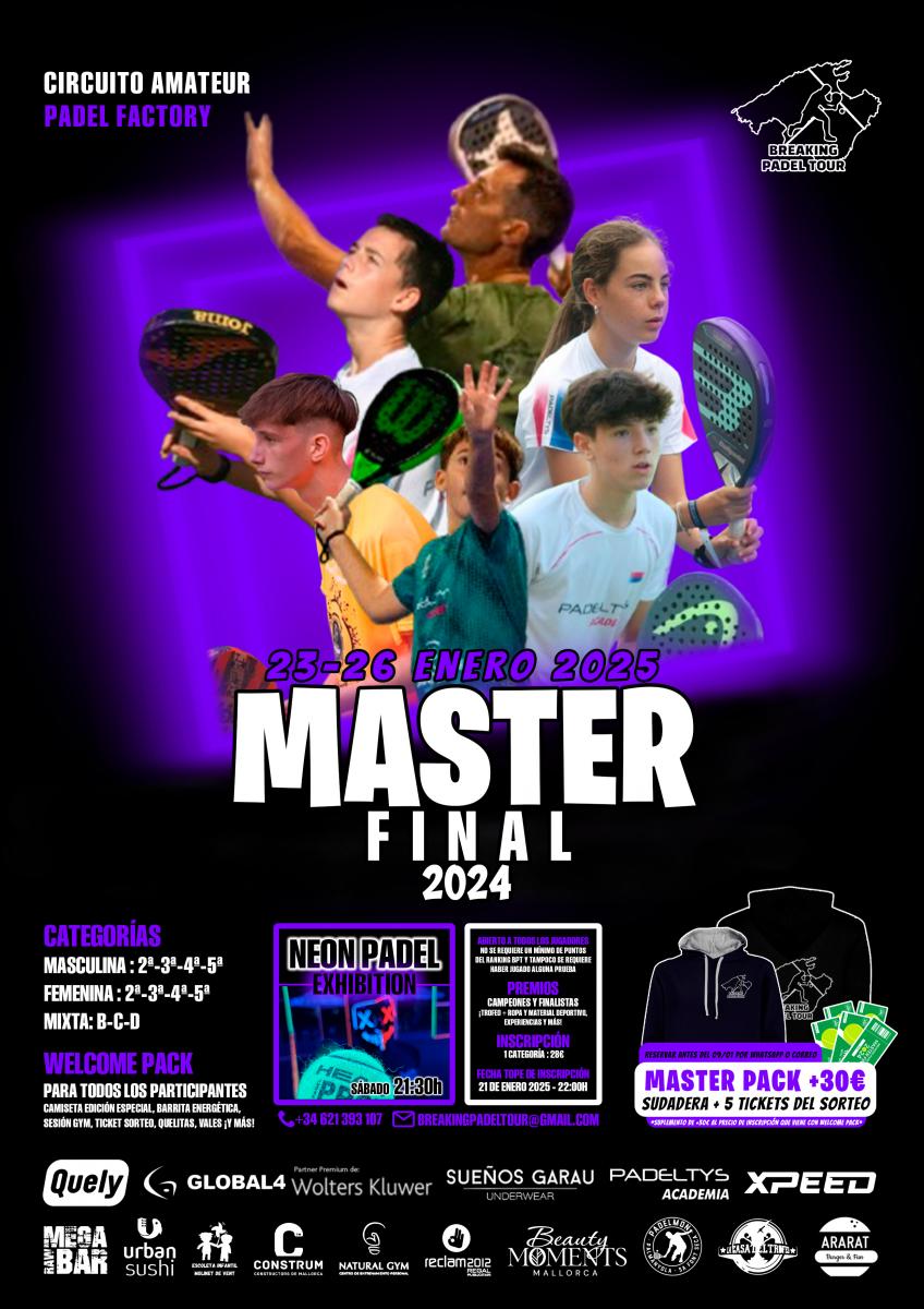 cartel del torneo