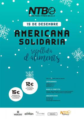 poster del torneo AMERICANA SOLIDARIA