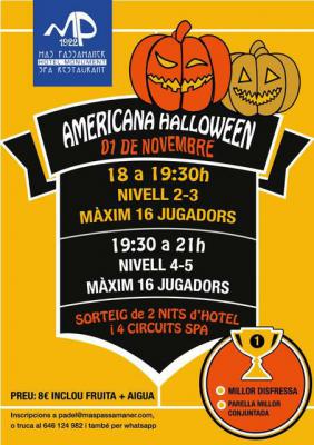 poster del torneo AMERICANA HALLOWEEN