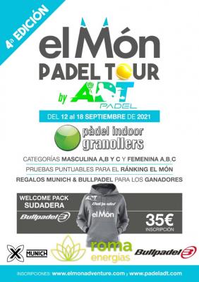poster del torneo 4ª PRUEBA EL MON PADEL TOUR