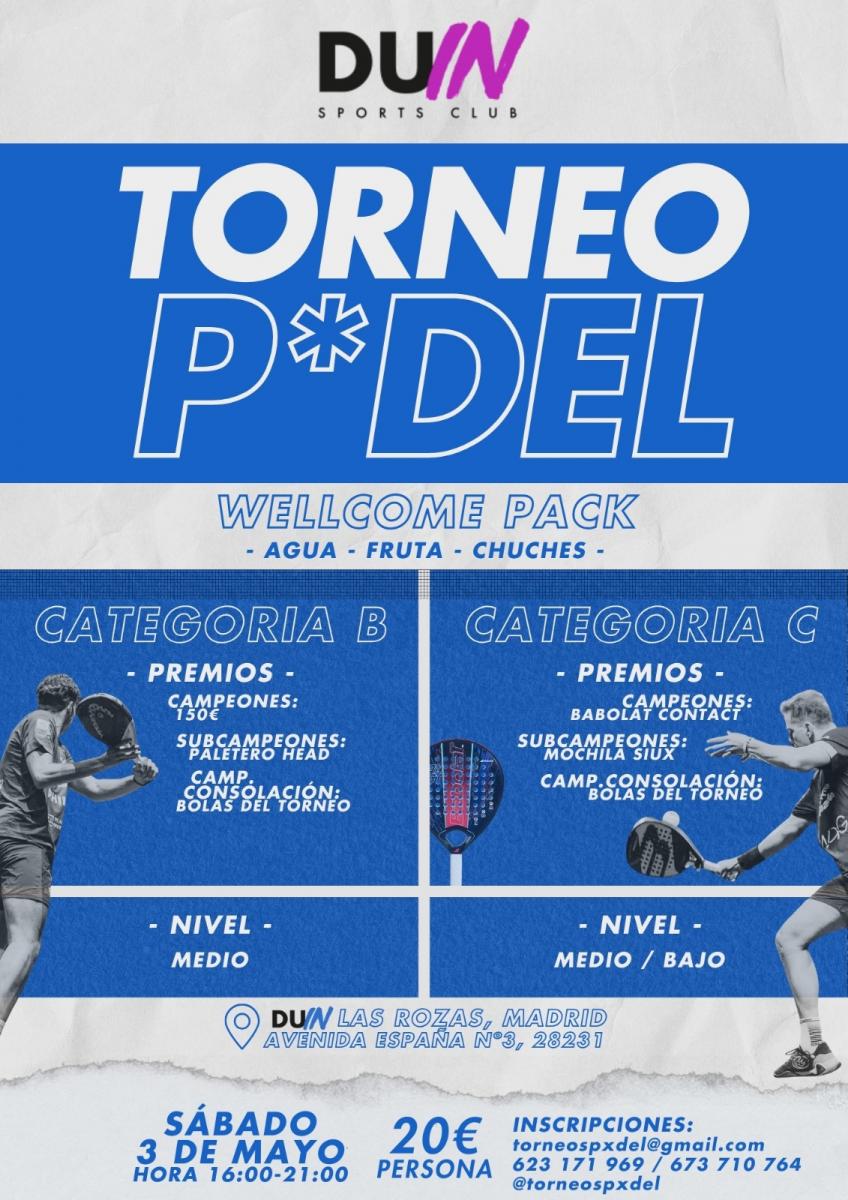 cartel del torneo