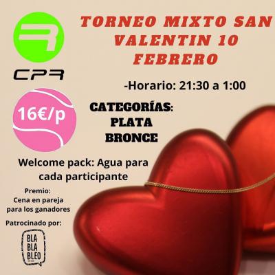 poster torneo TORNEO SAN VALENTIN