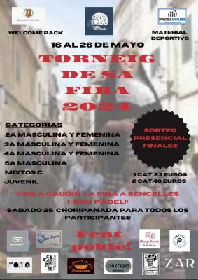 poster torneo TORNEIG DE SA FIRA 2024 SENCELLES