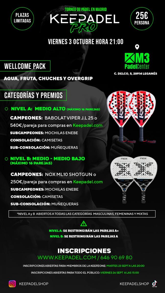 cartel del torneo