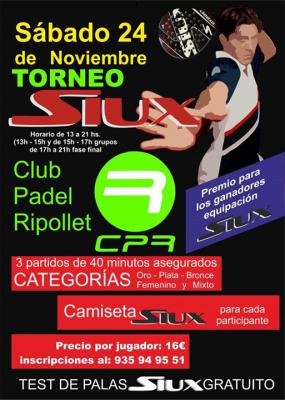 poster del torneo TORNEO SIUX