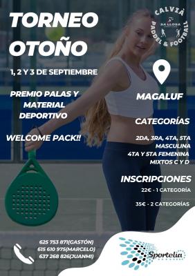 poster del torneo TORNEO OTOÑO