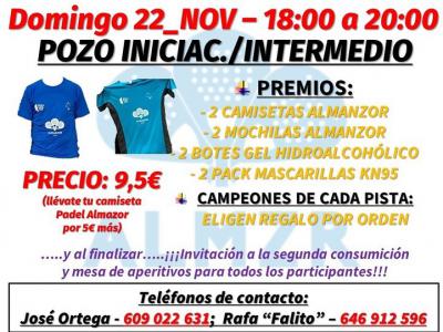 poster del torneo POZO JAMONERO NIVEL INICIACIÓN - INTERMEDIO 