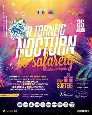 poster del torneo II TORNEIG NOCTURN LO SAFAREIG