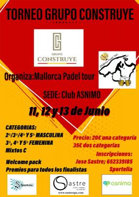 poster del torneo TORNEO GRUPO CONSTRUYE
