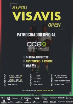 poster del torneo 5A PROVA DEL CIRCUIT - ALFOU VISAVIS OPEN