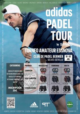 poster torneo TORNEO ESSNOVA - CLUB DE PADEL BERNIER