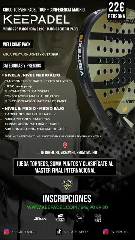 cartel del torneo
