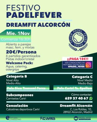 poster del torneo ¡ÚLTIMAS PLAZAS! - CATEGORÍAS B Y C (ABIERTO A PAREJAS MASCULINAS, FEMENINAS Y MIXTAS)