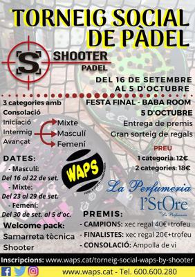 poster del torneo TORNEIG SOCIAL 