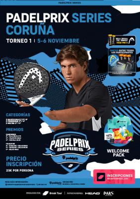 poster del torneo TORNEO 01 PADELPRIX SERIES CORUÑA