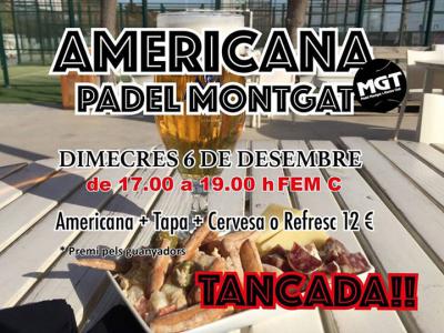 poster del torneo AMERICANA MONTGAT