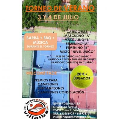 poster torneo TORNEO DE VERANO