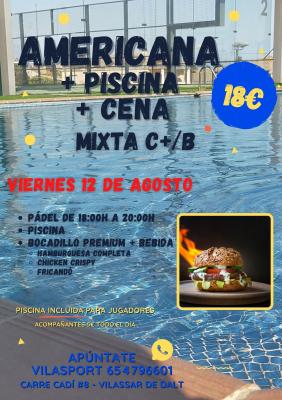 poster del torneo AMERICANA CENA 12/08