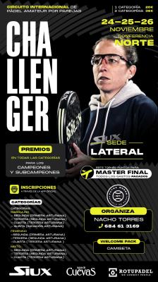 poster del torneo 3ER CHALLENGER EVEN PADEL FUTSA MERES, ASTURIAS