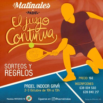 poster del torneo AMERICANAS MATINALES DE OCTUBRE