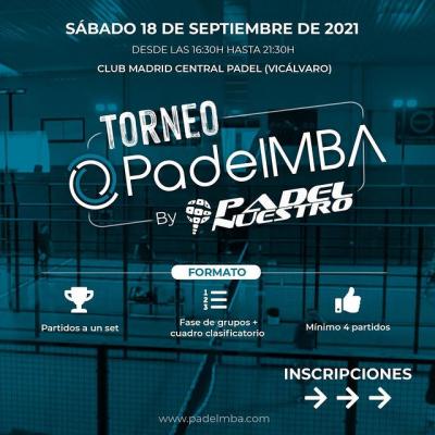poster del torneo TORNEO EXPRESS PADELMBA BY PADELNUESTRO