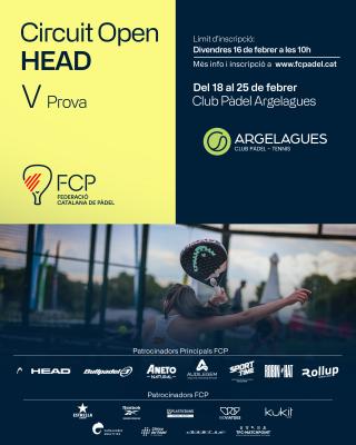 poster torneo CIRCUIT OPEN HEAD V PROVA