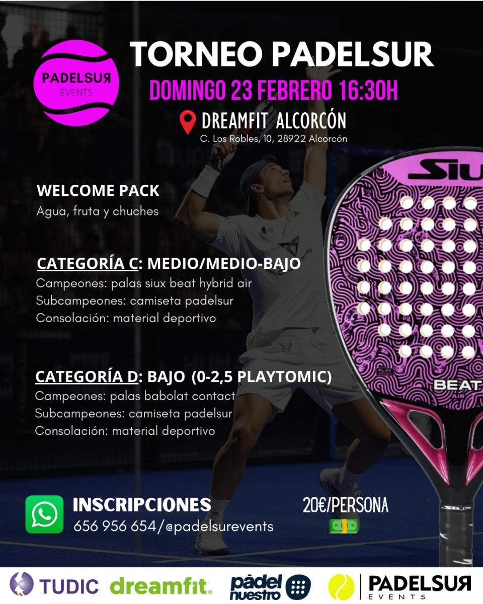 cartel del torneo