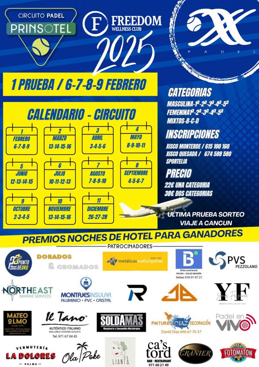 cartel del torneo